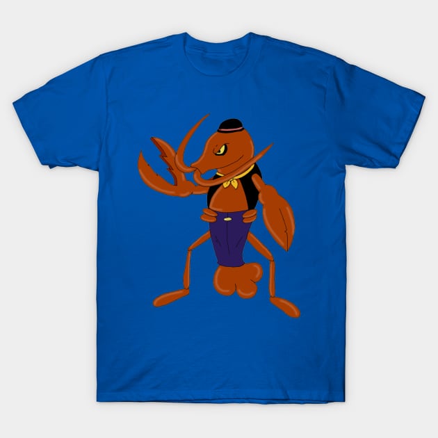 Evil lobster T-Shirt by Mr.Nikils